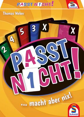 Alle Details zum Brettspiel Passt nicht! / P4sst n1cht! und ähnlichen Spielen
