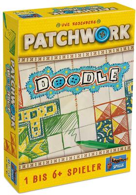 Alle Details zum Brettspiel Patchwork Doodle und ähnlichen Spielen