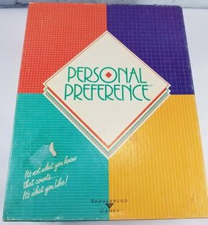 Alle Details zum Brettspiel Personal Preference und ähnlichen Spielen