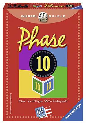 Alle Details zum Brettspiel Phase 10 Würfelspiel und ähnlichen Spielen