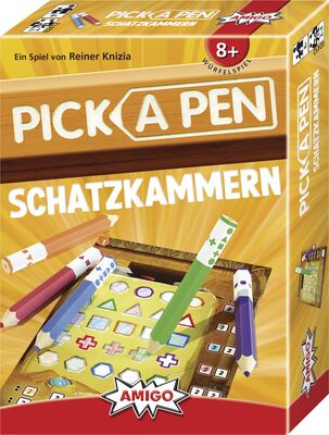 Alle Details zum Brettspiel Pick a Pen: Schatzkammern und ähnlichen Spielen