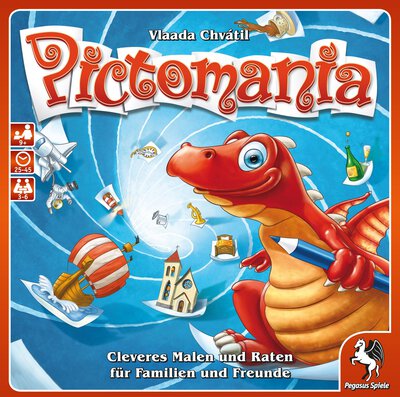 Alle Details zum Brettspiel Pictomania und ähnlichen Spielen
