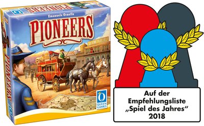 Alle Details zum Brettspiel Pioneers und ähnlichen Spielen