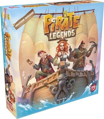 Alle Details zum Brettspiel Pirate Legends und ähnlichen Spielen