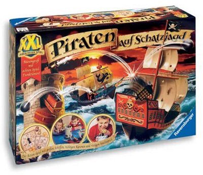 Alle Details zum Brettspiel Piraten auf Schatzjagd und ähnlichen Spielen