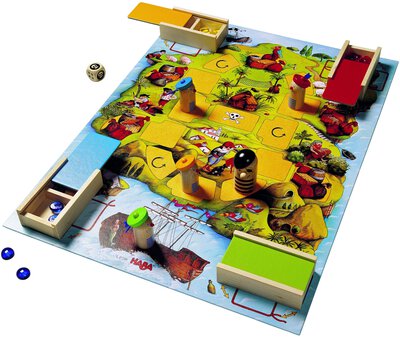 Alle Details zum Brettspiel Piraten-Pitt (Deutscher Kinderspielpreis 2000 Gewinner) und ähnlichen Spielen