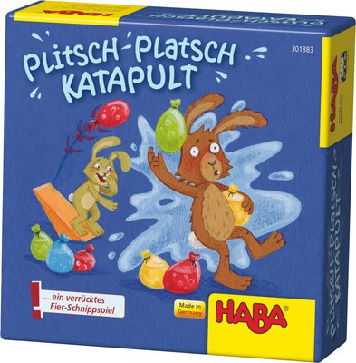 Alle Details zum Brettspiel Plitsch Platsch Katapult und ähnlichen Spielen