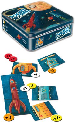 Alle Details zum Brettspiel Pocket Rockets und ähnlichen Spielen