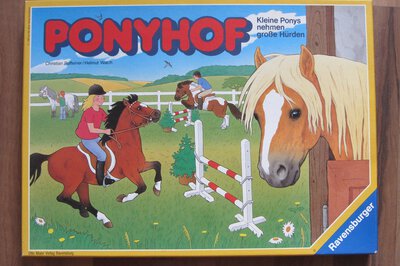 Alle Details zum Brettspiel Ponyhof und ähnlichen Spielen