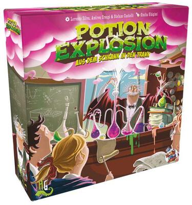 Alle Details zum Brettspiel Potion Explosion und ähnlichen Spielen