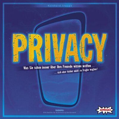 Alle Details zum Brettspiel Privacy und ähnlichen Spielen