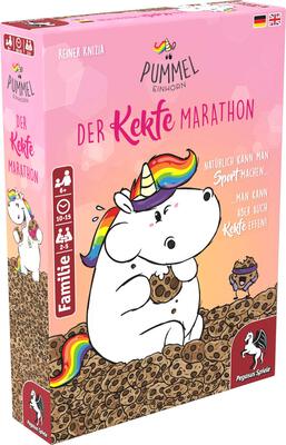 Alle Details zum Brettspiel Pummeleinhorn: Der Kekfe Marathon und ähnlichen Spielen