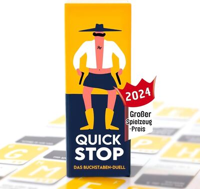 Alle Details zum Brettspiel Quick Stop: Das Buchstabenduell und ähnlichen Spielen