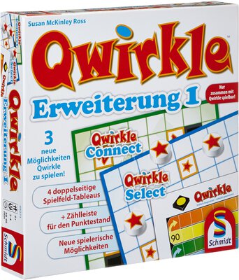 Alle Details zum Brettspiel Qwirkle: Erweiterung 1 und ähnlichen Spielen