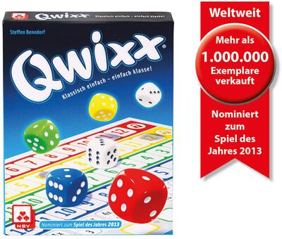 Alle Details zum Brettspiel Qwixx und ähnlichen Spielen