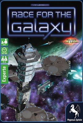 Alle Details zum Brettspiel Race for the Galaxy (Sieger À la carte 2008 Kartenspiel-Award) und ähnlichen Spielen