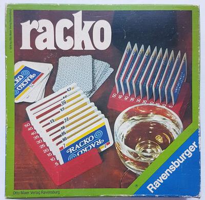 Alle Details zum Brettspiel Racko und ähnlichen Spielen