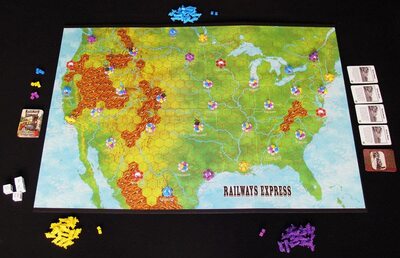 Alle Details zum Brettspiel Railways Express und ähnlichen Spielen