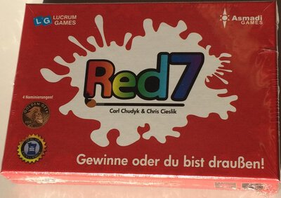 Alle Details zum Brettspiel Red7 und ähnlichen Spielen
