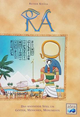 Alle Details zum Brettspiel Reiner Knizia's Ra und ähnlichen Spielen