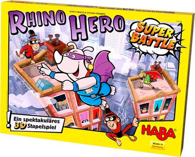 Alle Details zum Brettspiel Rhino Hero: Super Battle und ähnlichen Spielen