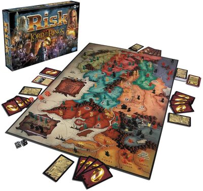 Alle Details zum Brettspiel Risiko: Der Herr der Ringe Trilogy Edition und ähnlichen Spielen
