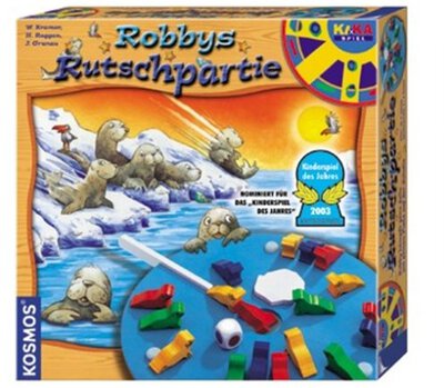 Alle Details zum Brettspiel Robbys Rutschpartie und ähnlichen Spielen