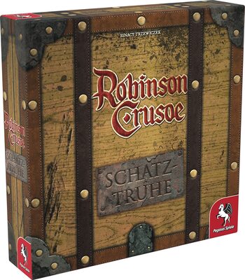 Alle Details zum Brettspiel Robinson Crusoe: Abenteuer auf der verfluchten Insel – Schatztruhe (Erweiterung) und ähnlichen Spielen