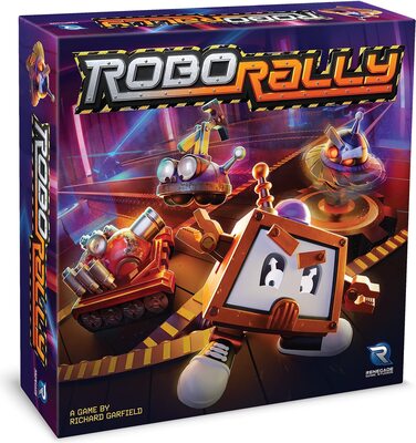 Alle Details zum Brettspiel Robo Rally (2023er Version) und ähnlichen Spielen