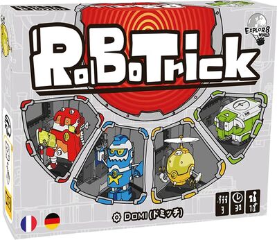 Alle Details zum Brettspiel Robotrick und ähnlichen Spielen