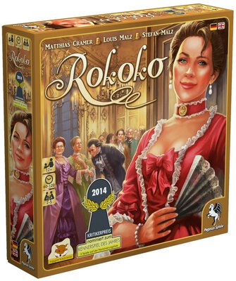 Alle Details zum Brettspiel Rokoko und ähnlichen Spielen