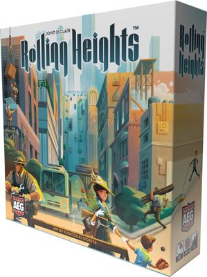 Alle Details zum Brettspiel Rolling Heights und ähnlichen Spielen