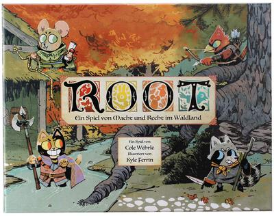 Alle Details zum Brettspiel Root und ähnlichen Spielen