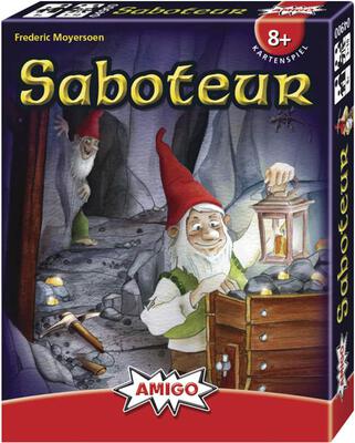 Alle Details zum Brettspiel Saboteur und ähnlichen Spielen