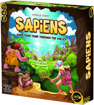 Alle Details zum Brettspiel Sapiens und ähnlichen Spielen