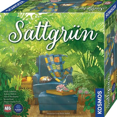 Alle Details zum Brettspiel Sattgrün und ähnlichen Spielen