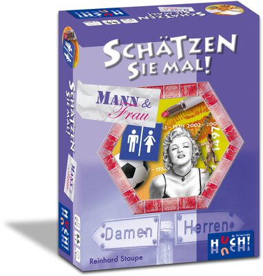Alle Details zum Brettspiel Schätzen Sie mal! Mann & Frau und ähnlichen Spielen