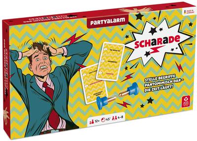 Alle Details zum Brettspiel Scharade und ähnlichen Spielen