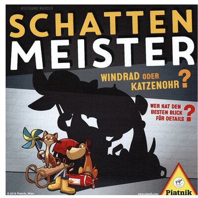 Alle Details zum Brettspiel Schattenmeister - Wer hat den besten Blick für Details? und ähnlichen Spielen