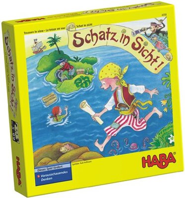 Alle Details zum Brettspiel Schatz in Sicht! und ähnlichen Spielen