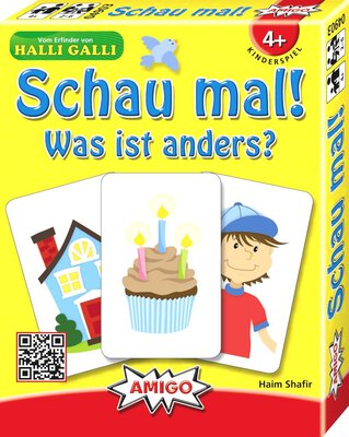 Alle Details zum Brettspiel Schau mal! Was ist anders? und ähnlichen Spielen