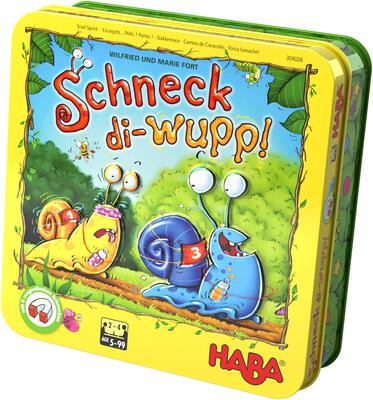 Alle Details zum Brettspiel Schneck-di-wupp! und ähnlichen Spielen