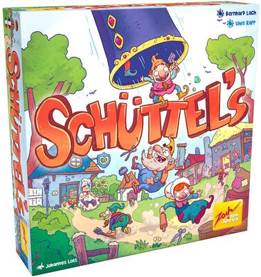 Alle Details zum Brettspiel Schüttel's und ähnlichen Spielen