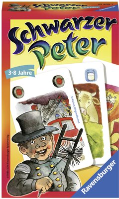 Alle Details zum Brettspiel Schwarzer Peter und ähnlichen Spielen