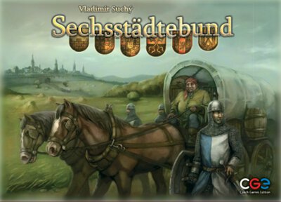 Alle Details zum Brettspiel Sechsstädtebund und ähnlichen Spielen
