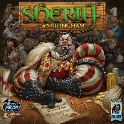Alle Details zum Brettspiel Sheriff of Nottingham und ähnlichen Spielen
