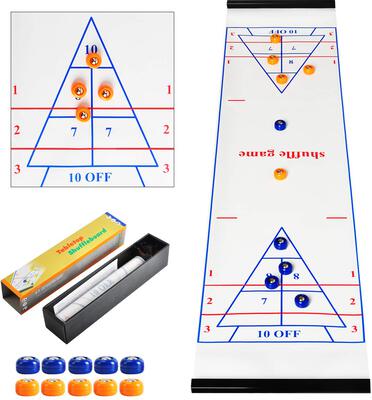 Alle Details zum Brettspiel Shuffleboard Game und ähnlichen Spielen