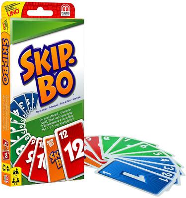 Alle Details zum Brettspiel Skip-Bo und ähnlichen Spielen