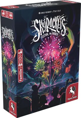 Alle Details zum Brettspiel Skyrockets - Festival der Farben und ähnlichen Spielen