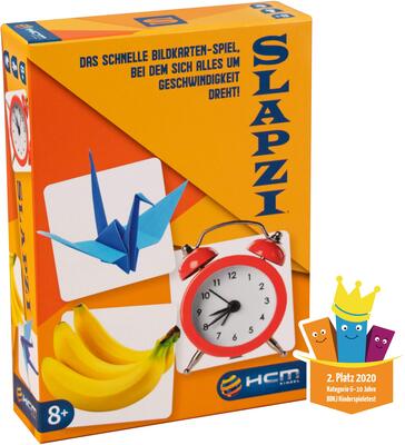 Alle Details zum Brettspiel SLAPZI und ähnlichen Spielen